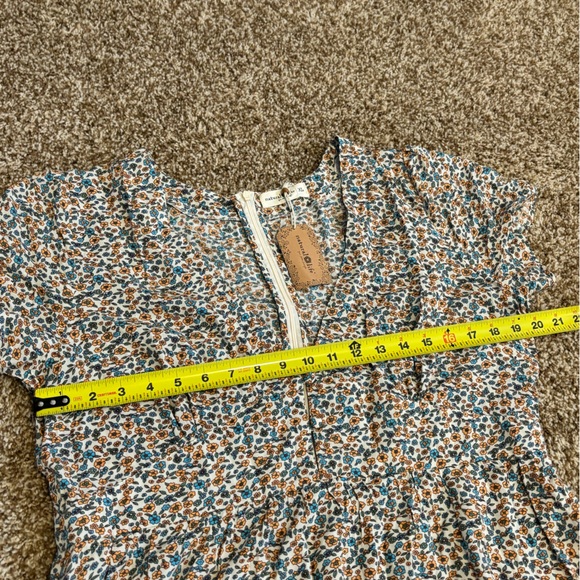 NWT || Natural Life || Evangeline Floral Tiered Maxi Dress Size XL - Picture 8 of 14